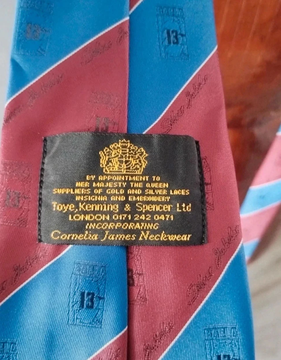 Gravata jubileu 73/98 Cornelia James nekwear – photo 3